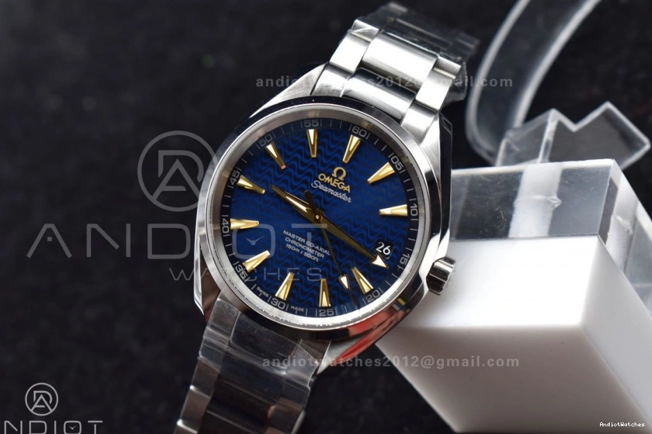 SS Blue A 508 Bracelet VSF Terra Edition 1:1 Dial Waved Best 150M Efficient On SS Aqua 0106